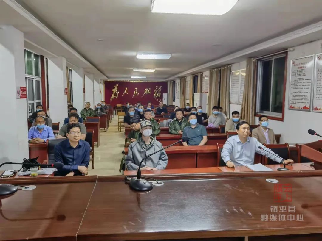 暴雨来袭！镇平县领导靠前指挥防汛抗灾