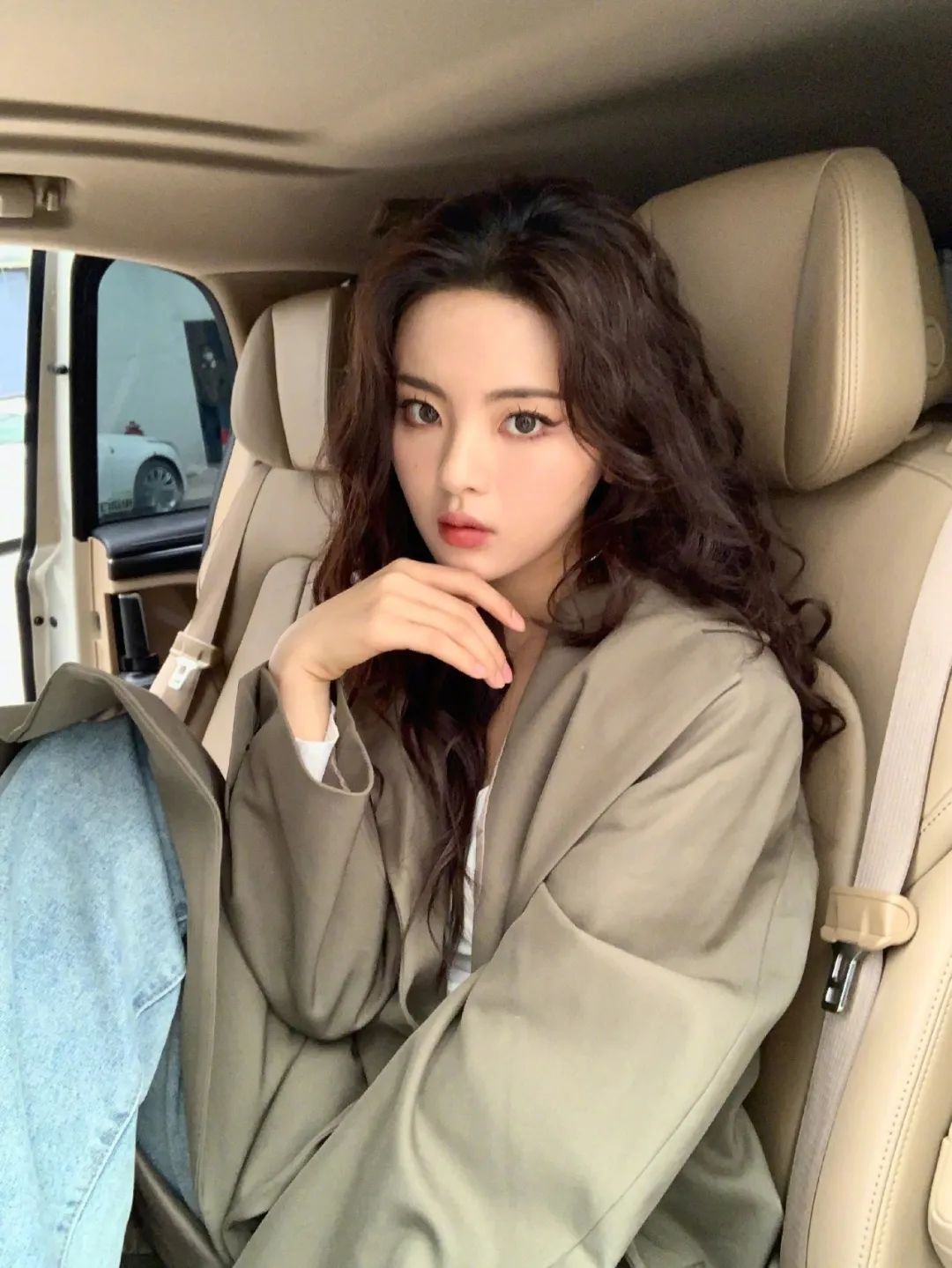 殷桃同款氛围感羊毛卷，就是秃头女孩的神