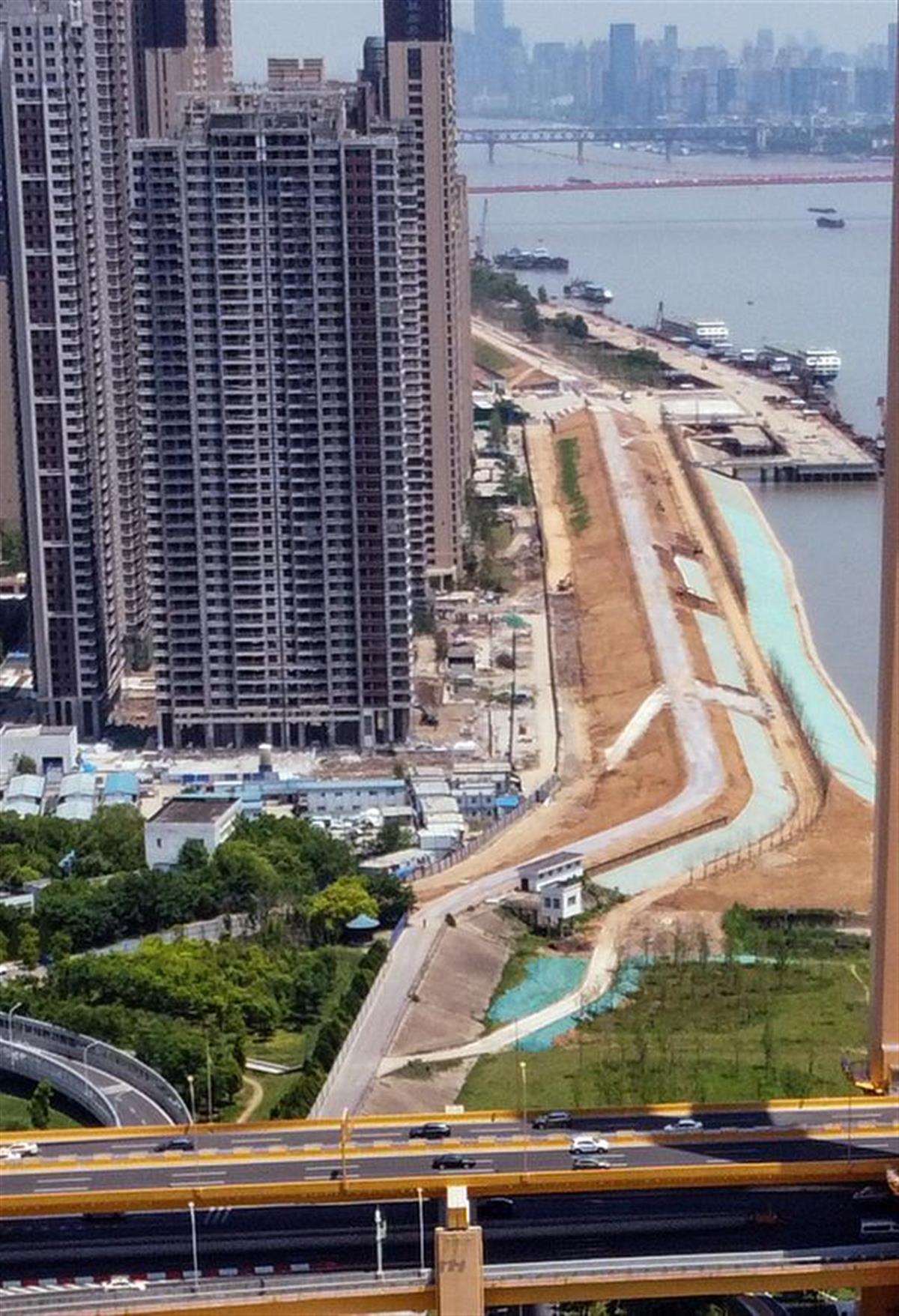 武汉沿江腹地3公里将打造一批新景观