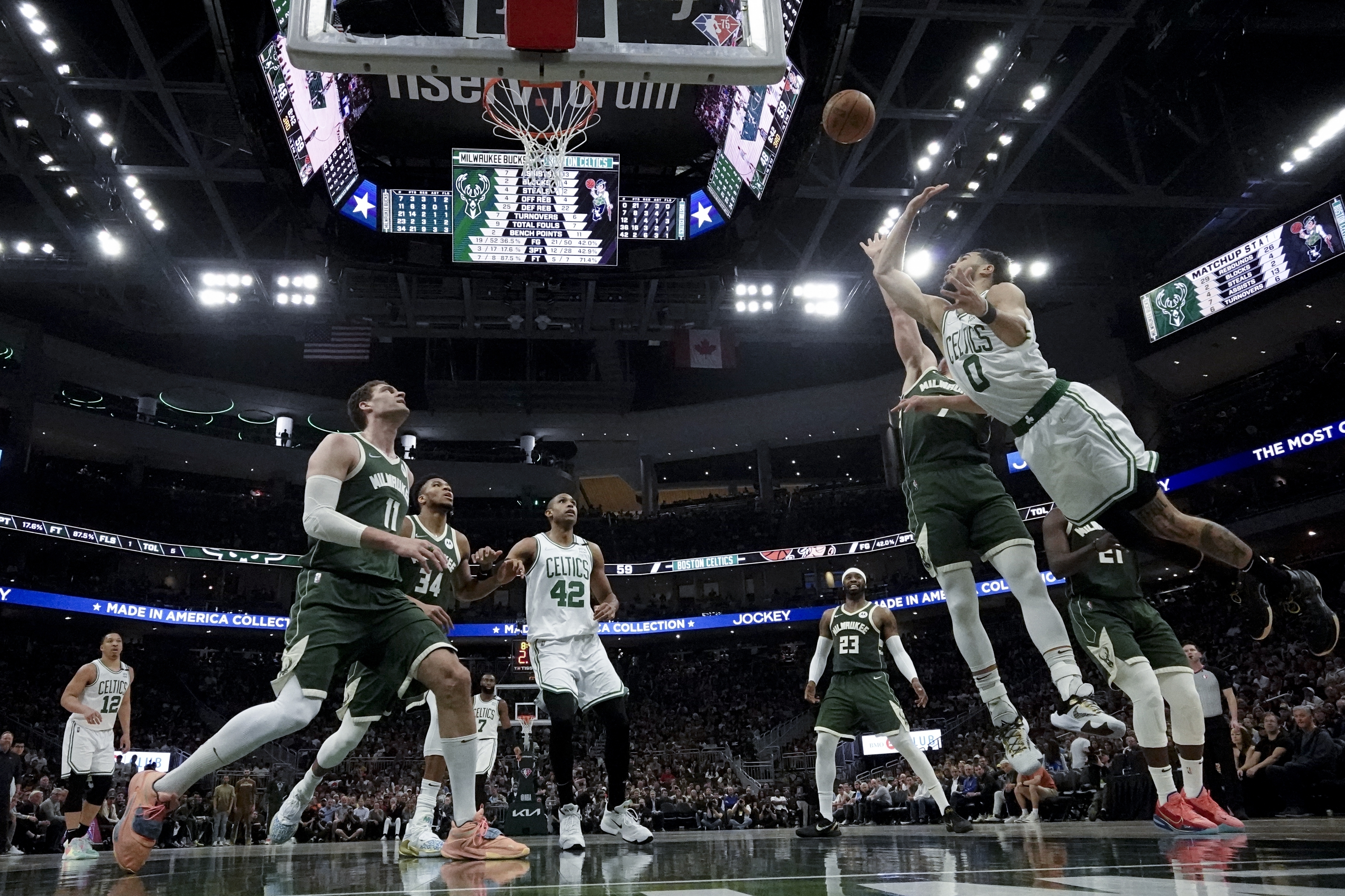 2月7日有哪些nba比赛(NBA | 凯尔特人将雄鹿拖入“抢七”勇士击败灰熊晋级西部决赛)