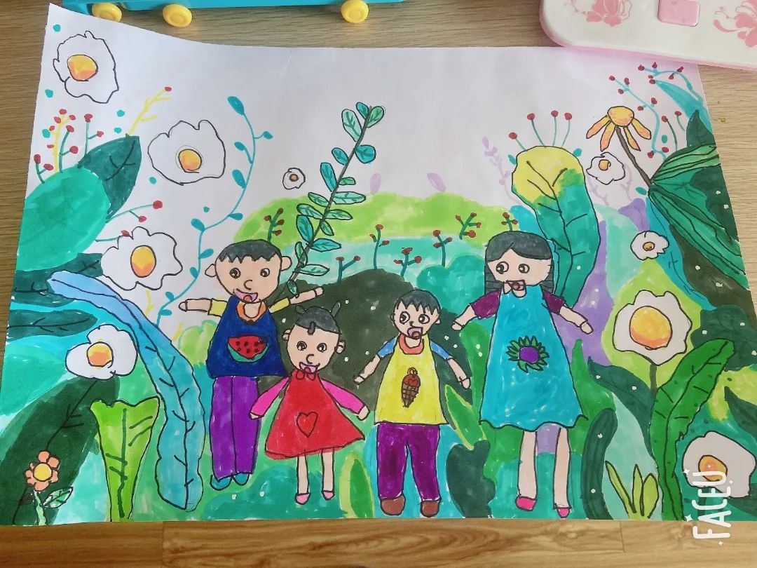 家庭教育宣传周丨"童心童画 幸福万家"优秀作品展播