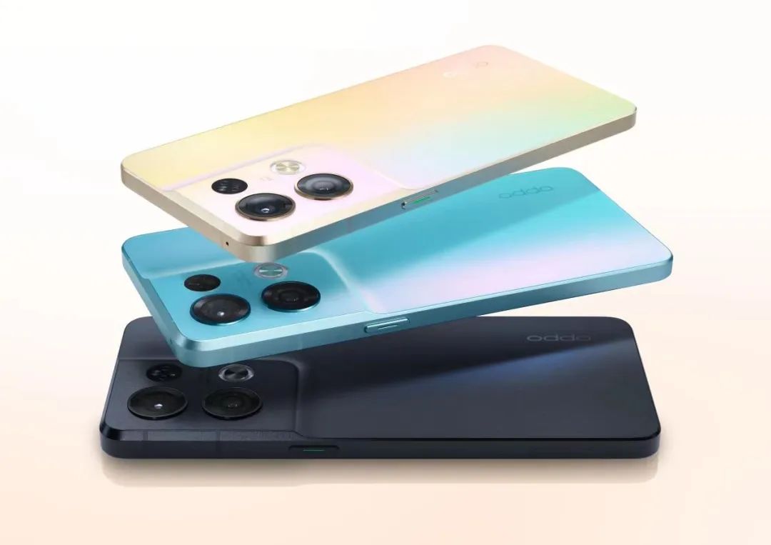 OPPO Reno8系列外观公布，6大配色齐亮相