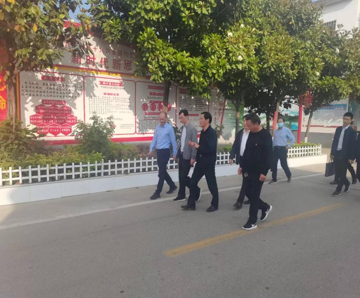 省、市组织部领导到镇平县雪枫街道调研指导“五星”支部创建工作