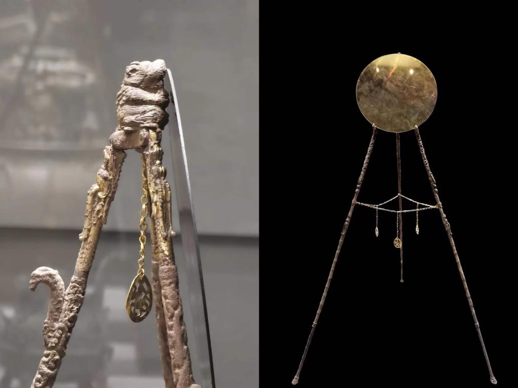 听文物讲故事丨这枚“比心”金钗，是孙策和大乔的爱情信物？