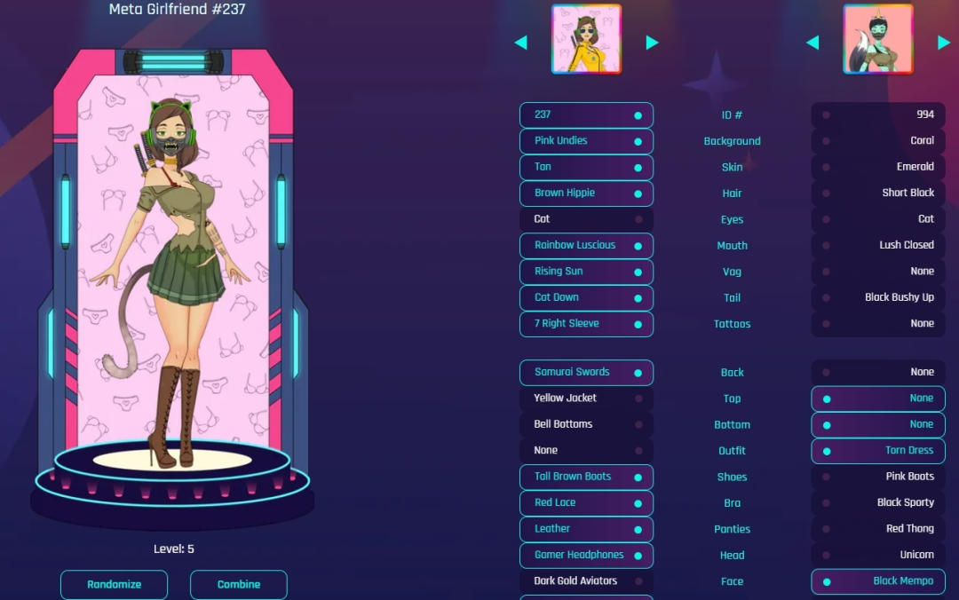 全球韭菜疯买的NFT女友，除了升值还能脱衣