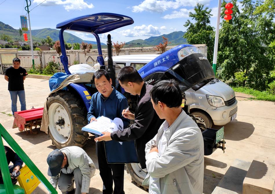 武山縣農(nóng)機(jī)補貼助農(nóng)增收