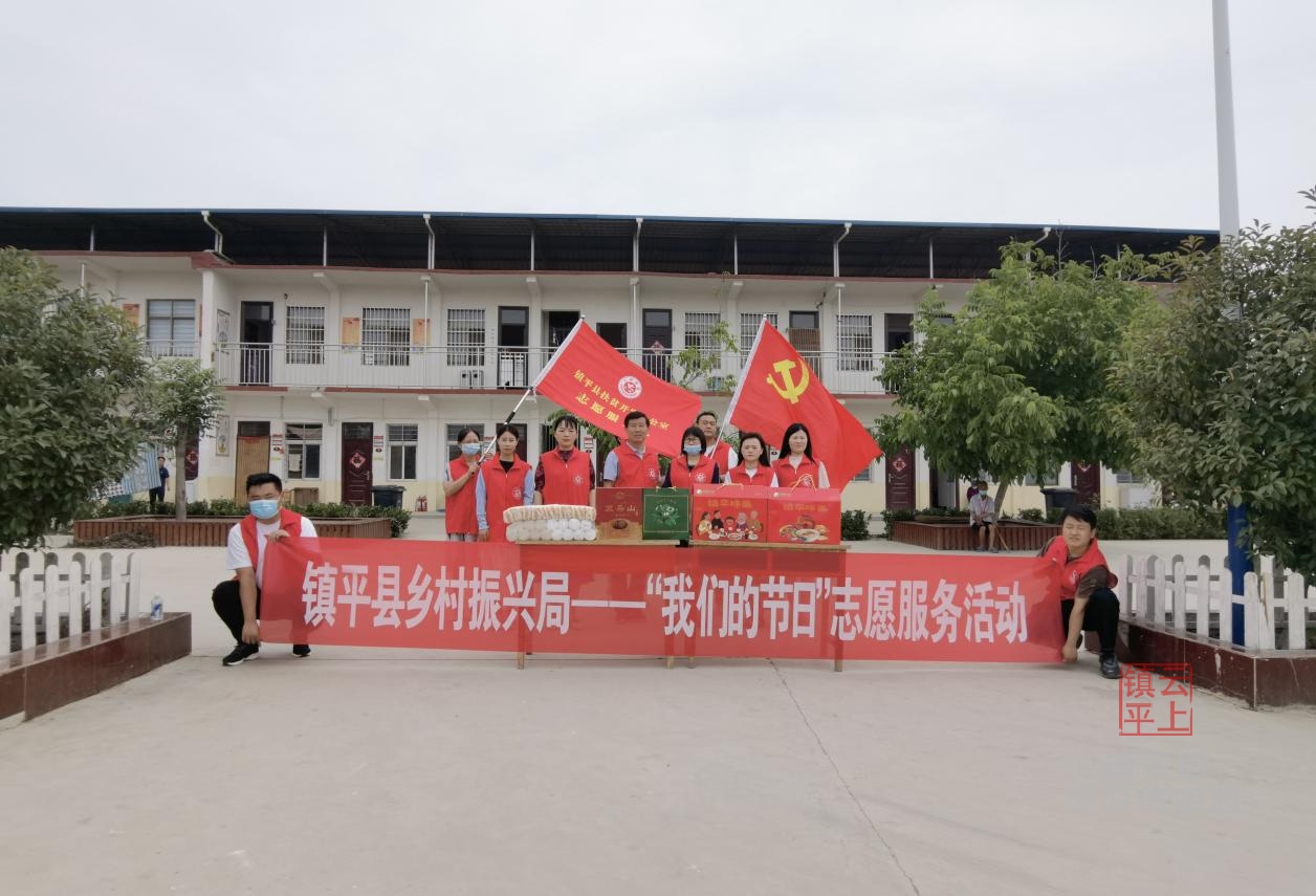镇平县乡村振兴局党员志愿服务队开展端午节慰问活动
