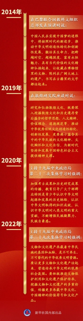 关于历史文化遗产和自然遗产，总书记这样论述