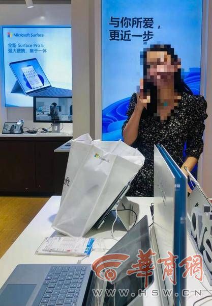 西安女子新买的电脑有他人文件 系2月退货电脑