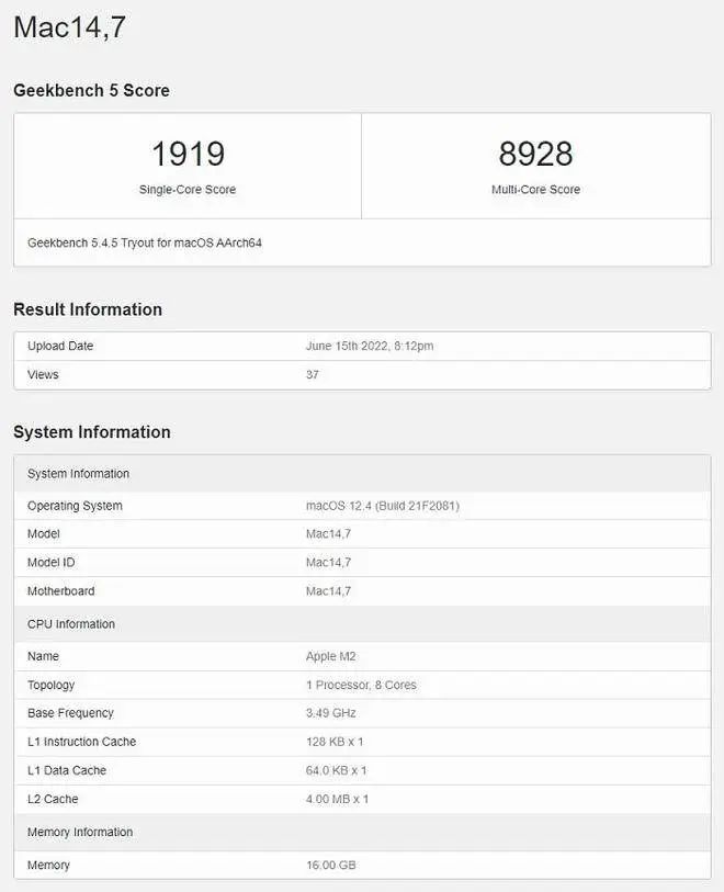 「晚报」苹果 M2 芯片性能跑分泄露/华为自研仓颉编程语言下半年发布