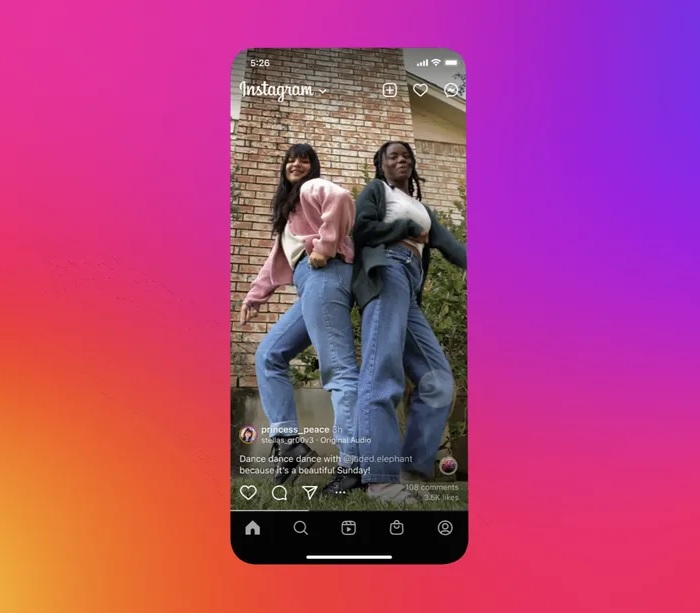 向TikTok看齐：Instagram开测全屏视频UI体验