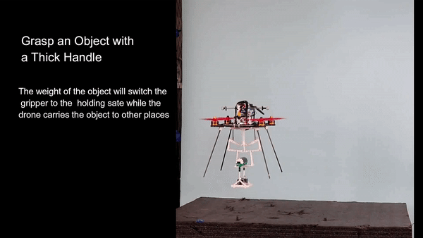 研究人员为无人机打造MIP无源机械抓手：巧妙结构支持轻松提放