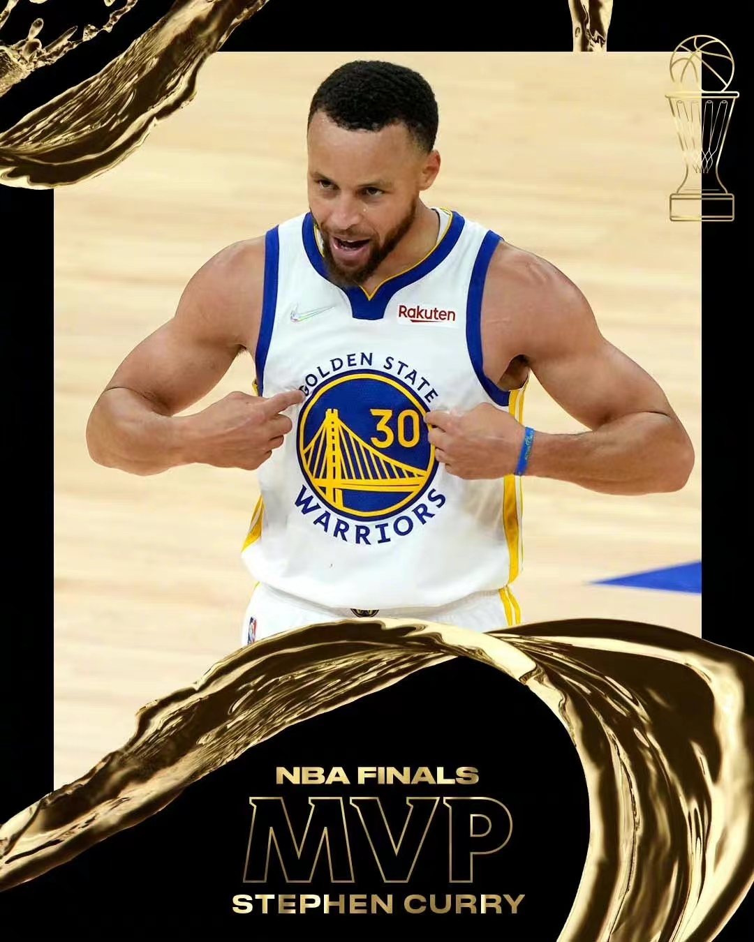 勇士获得过几次nba总冠军(勇士队时隔四年重夺NBA总冠军 库里摘得FMVP)