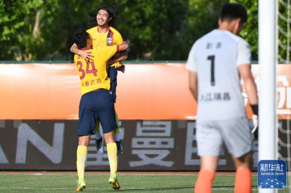 4-1胜陕西长安竞技(中甲｜陕西长安竞技胜江西北大门)