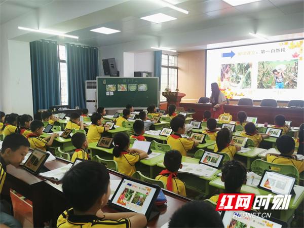 麻阳县长河小学举行智慧课堂公开课(图1)