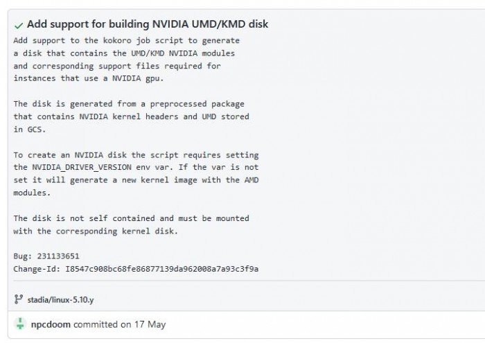 Google Stadia疑似添加对NVIDIA GPU服务器的支持