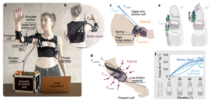 科学家开发可穿戴外肌 能提供令人印象深刻的上半身耐力提升