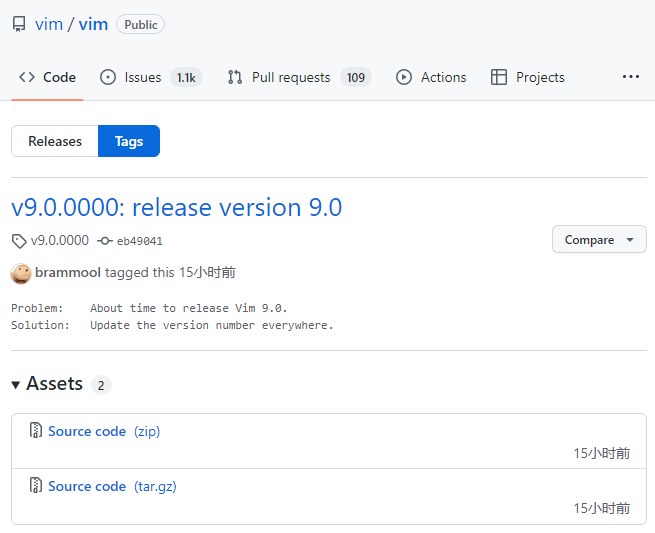 Vim 9.0大版本更新 Vim9脚本可将执行速度提升10到100倍