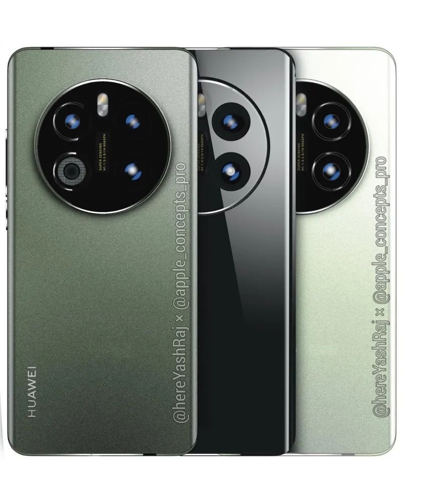 久等了！华为 Mate 50 系列最新渲染图终于来了