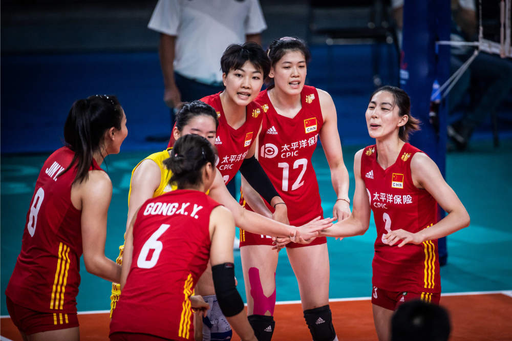 中国女排3:1战胜韩国队 豪取三连胜晋级世联赛总决赛