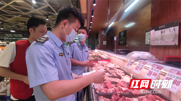 常德市开展肉品质量安全专项整治行动 筑牢肉类食品安全防线