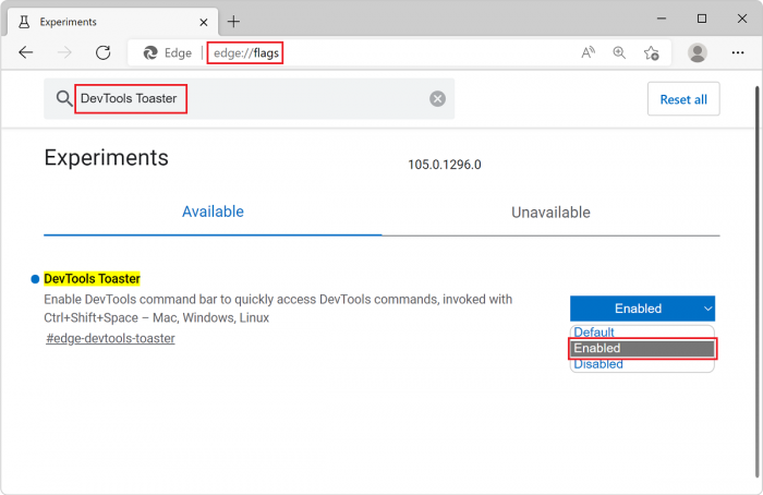 Edge Canary 105版启用“命令面板”功能：可快速执行各项命令