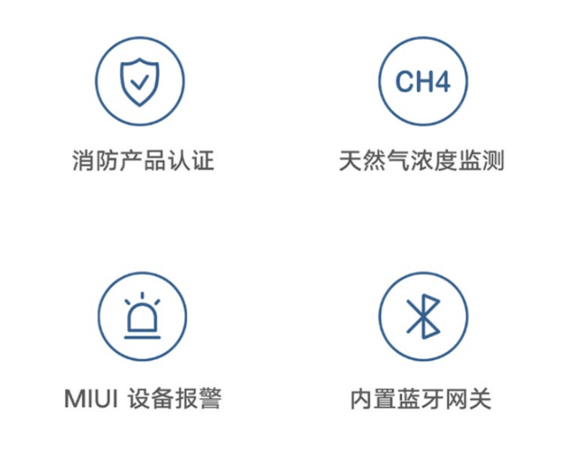 小米天然气卫士只要159元 消防认证远程提醒