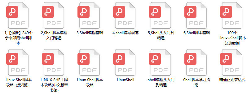 249个Linux Shell脚本经典案例，拿来即用（附PDF）