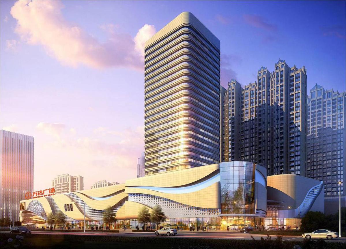 促进城市消费增长 中建一局华北公司承建的玉溪新天地万达广场开业