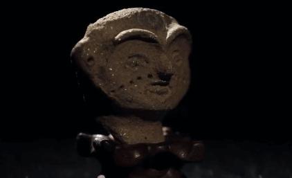 7000多年前的微笑小陶人化了亮片妆