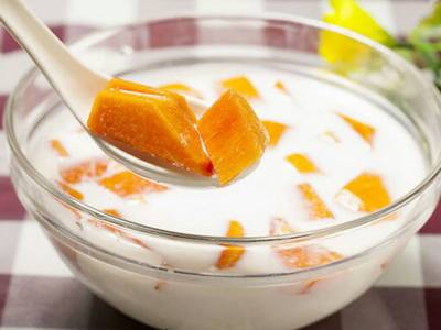 图片[3]-【木瓜炖牛奶】做法步骤图  口味香甜 营养丰富-起舞食谱网