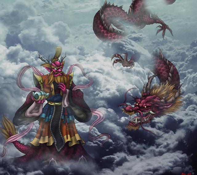 东海龙王叫什么名字(东海龙王十个女儿名字)