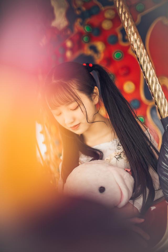  青春美女人像外拍，美少女外拍写真人像摄影 