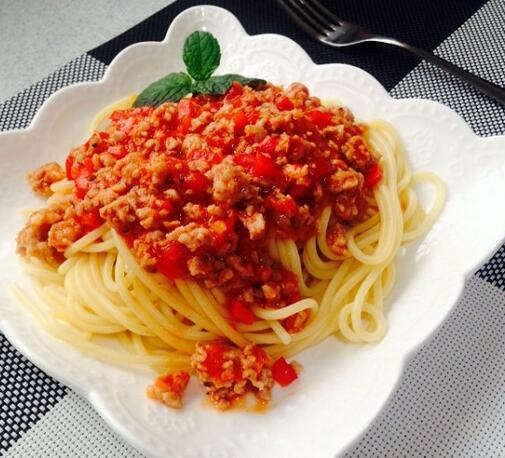 圖片[9]-【番茄肉醬意大利面】做法步驟圖 面條彈牙有嚼勁 比大飯店的-起舞食譜網