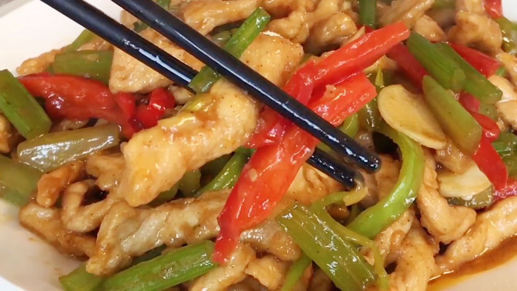 圖片[8]-【芹菜炒瘦肉絲】做法步驟圖 肉鮮嫩入味 不腥不柴-起舞食譜網