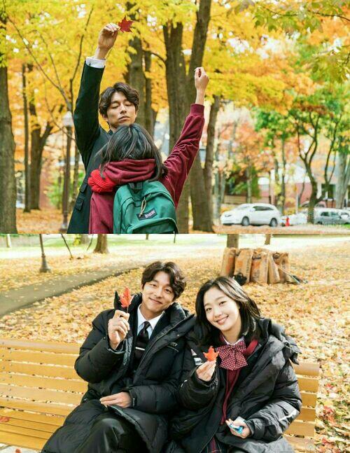 孔刘金高银韩版elle内页大片