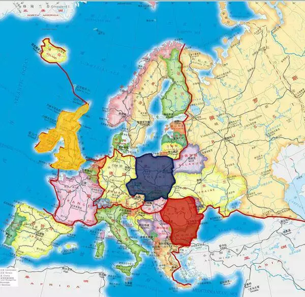 西欧有哪些国家组成（详细解读欧洲国家地图格局）