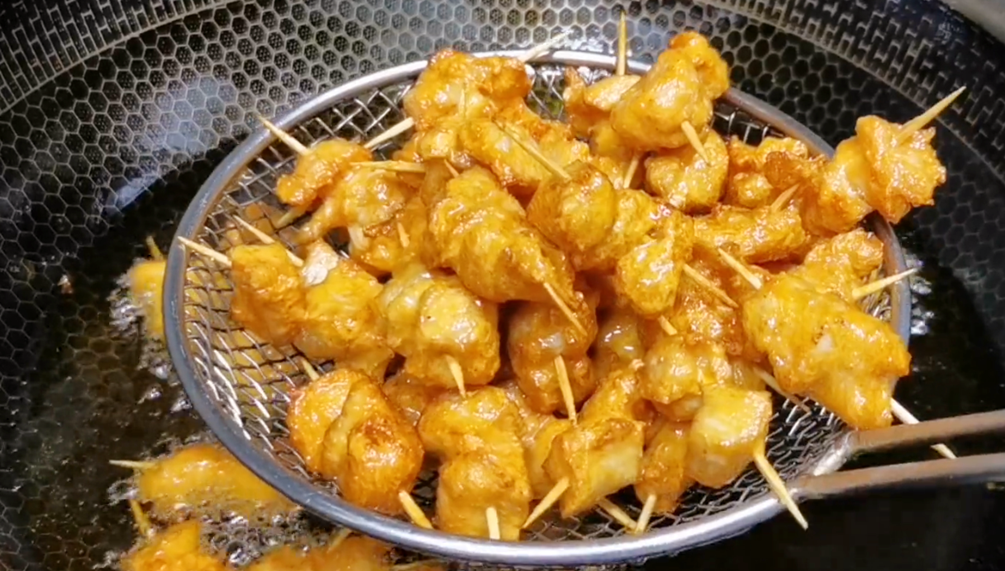 圖片[4]-【雞肉版牙簽肉】做法步驟圖 10元錢做一大盤 香辣過癮-起舞食譜網