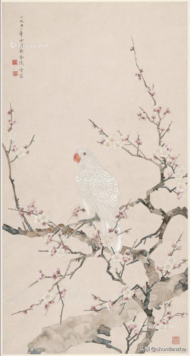 写意梅花100种画法，构图一百例，学完够用了