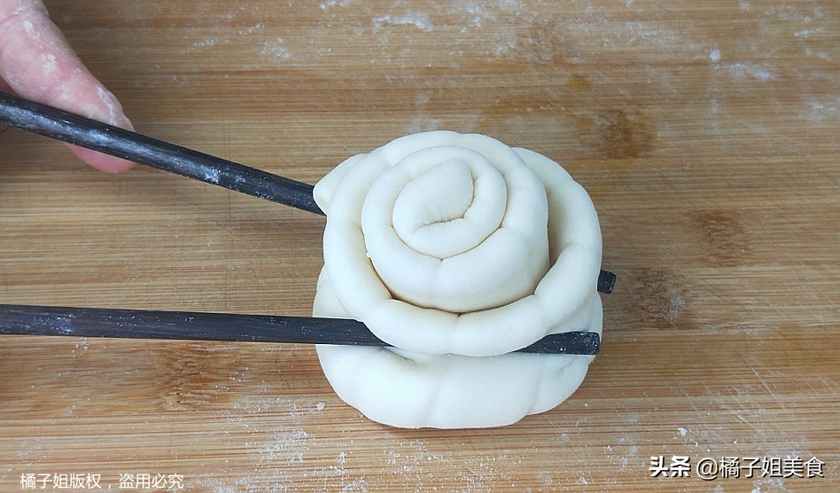 圖片[7]-【花卷】做法步驟圖 怎么按壓都不會變形-起舞食譜網