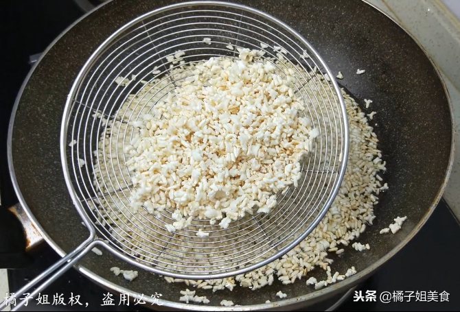 图片[5]-【米花糖】做法步骤图 又香又甜 做法和配方详-起舞食谱网