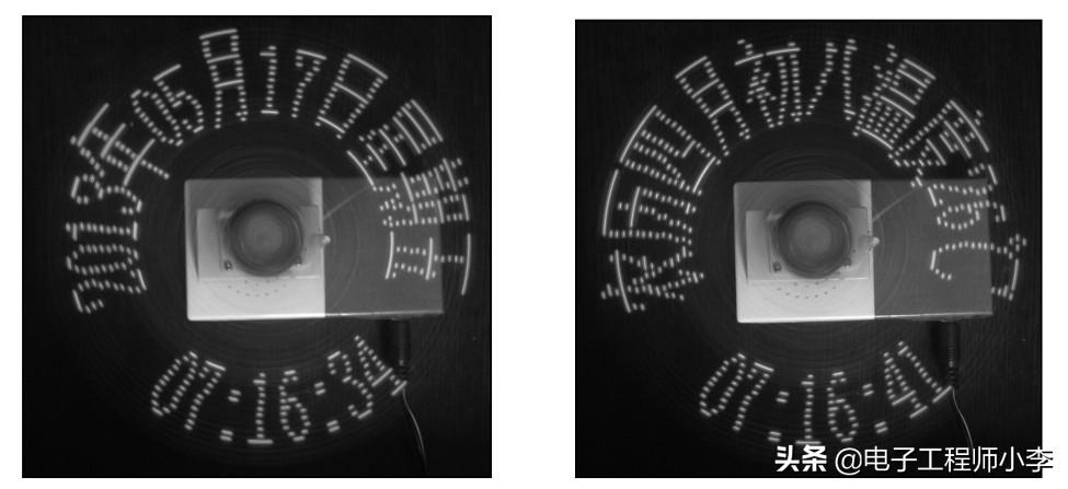 单片机 电子万年历 单片机实例分享，无线供电的LED旋转显示万年历