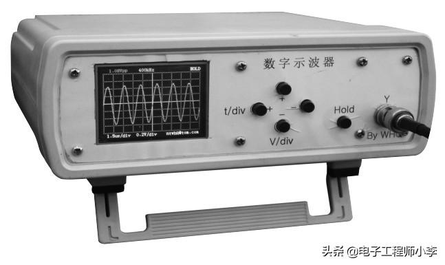 avr单片机c语言程序... 单片机实例分享，自制数字示波器