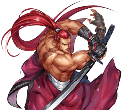 还有个有意思的地方是两位剑客都有一位爱人在游戏中登场,在《真侍魂