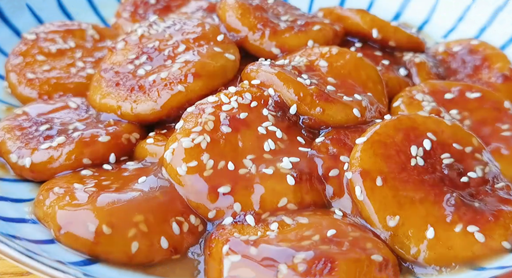 【红薯糯米红糖饼】做法步骤图 益气补血身体暖 女人要多吃-起舞食谱网