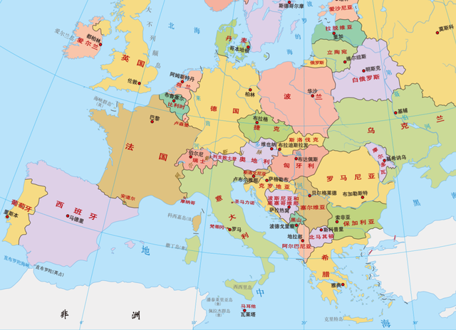保加利亚地图位置，保加利亚共和国