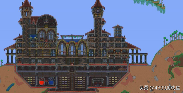 奶块简易小别墅2层(奶块10×10小型别墅)