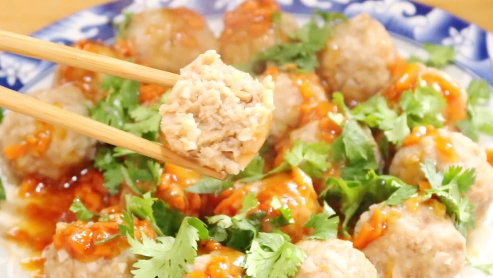 图片[7]-【莲藕丸子】做法步骤图 简单一做营养解馋 出锅连汤汁都不剩-起舞食谱网