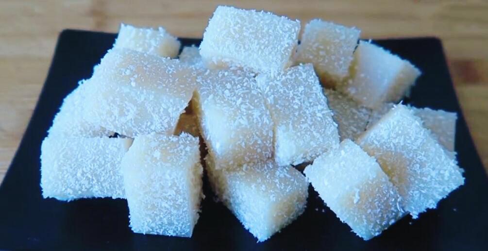 【雪梨糕】做法步驟圖 香甜Q彈軟糯 孩子特別喜歡吃-起舞食譜網