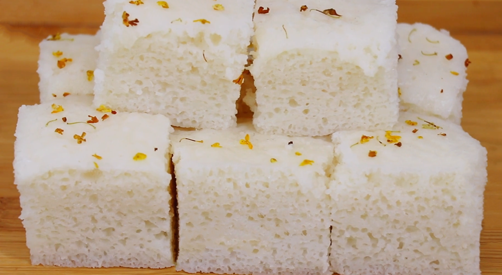 【傳統大米糕】做法步驟圖 松軟香甜 夏天當早餐最棒-起舞食譜網